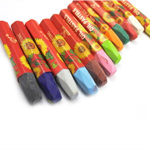 Suministros escolares para dibujar, pasteles de arte al óleo no tóxicos profesionales, 18 colores, novedad - Product Image 6