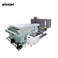 Plusjet Printer DTF I3200-A1x4, kecepatan tinggi Printerhead 60cm A1 untuk mesin cetak foto pada kayu cangkir kaca Printer pakaian