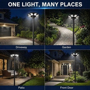 Nuevo estilo UFO LED Luz de calle con energía solar Gran angular Luces de calle solares al aire libre para Road Yard <span class=keywords><strong>Piazza</strong></span> - Product Image 6