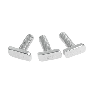 Perno de Cabeza en T DIN186 de Acero Inoxidable 304, Grado A2-70, Fijación de Ranura en T, Liso, para Uso Industrial - Product Image 3