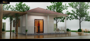 High fashion luxury Vogue small Cost's Petty's mixed concrete prefab steel cementum home - Product Image 4