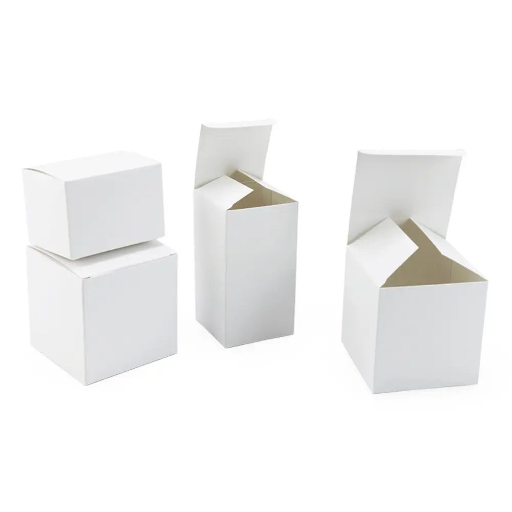 小バッチ生産紙箱スポット包装箱化粧品印刷マスクホワイトカードカラーボックス