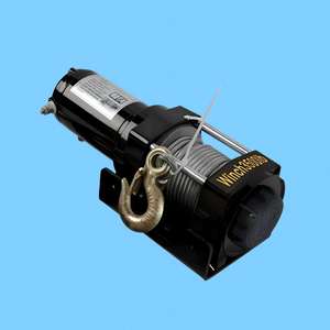 Cabrestante Eléctrico Portátil de 12V y 3000lb para ATV/UTV <span class=keywords><strong>con</strong></span> Control Remoto para Uso en Exteriores - Product Image 4