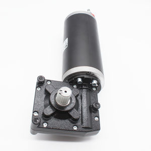 직경 73mm 12V 24V 48V 하이 토크 메탈 기어 Dc 웜 기어 모터 - Product Image 5