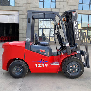 Chariot élévateur diesel de 3 tonnes à haute puissance avec transmission avant, hauteur de levage de 3 m, modèle <span class=keywords><strong>DOUGONG</strong></span> CPCD30, mât à deux/trois étages - Product Image 5