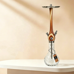 <strong>Wookah</strong> Wooden Hookah with Glass Base Factory Wholesale - Product Image 2