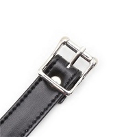 Vente chaude Adulte SM Bondage Gear Bouche Ball Gag avec bracelet en cuir PU fétiche Couple retenue jouets