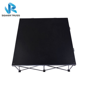 Flexible pour utiliser l'étape d'événement, plate-forme d'étape potable, étape <span class=keywords><strong>de</strong></span> mariage, <span class=keywords><strong>conférence</strong></span> - Product Image 1