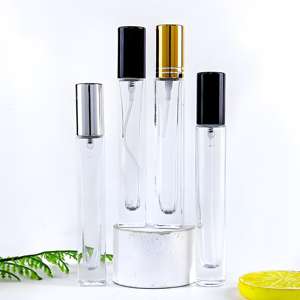 Botella de Perfume Cuadrada con Logotipo Personalizado, 10ml 15ml 20ml 30ml 50ml 100ml, Recargable, de Vidrio, con Atomizador, para Perfume y Aceites Esenciales - Product Image 5