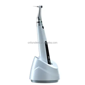 Equipamentos odontológicos 2 em 1 sem fio Endo Motor Dental Com Apex Locator LED Endo Motor com 6:1 Mini Cabeça Contra Angle