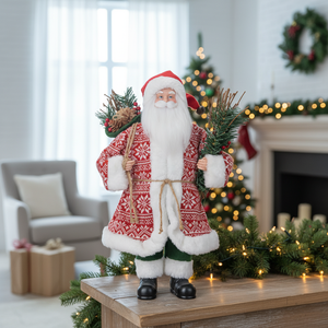 Figurines de Père Noël élégantes pour table, décorations de Noël d'extérieur, fournies directement par l'usine - Product Image 1