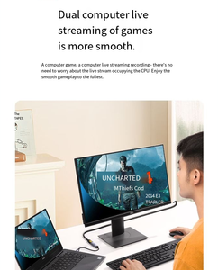 HDMI Video <strong>Capture</strong> Card for 4K High-definition Input, Suitable for <strong>Computers</strong>, <strong>Mobile</strong> Phones and Tablets, Converts to USB/Type-C - Product Image 3