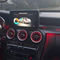 Peluncuran 4D terbaru 2021 speaker Audio mobil, lampu suasana untuk Mercedes s-class W223 produk pencahayaan Interior otomatis