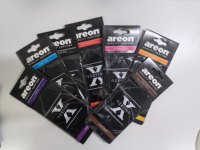 Diffuseur de parfum pour voiture Areon X Classic, désodorisant longue durée, carte parfumée personnalisable, OEM gratuit, étiquette privée
