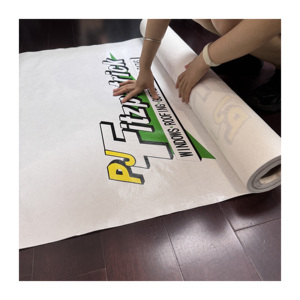 Protection <span class=keywords><strong>de</strong></span> sol temporaire autocollante blanche en tissu non tissé pour peintre - Product Image 5