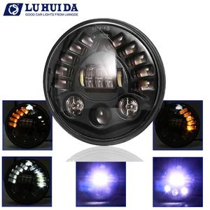 Vente en gros 7 pouces pare-chocs rond antibrouillard voiture antibrouillard lentille LED pour Jeep Wrangler JK Grand Cherokee <span class=keywords><strong>Ford</strong></span> F150 Dodge Charger - Product Image 3