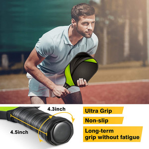 <span class=keywords><strong>Raquette</strong></span> en bois de haute qualité avec noyau composite pour balles de tennis de bonne qualité Pickleball - Product Image 4