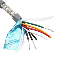 Cable eléctrico de calibre 16 18 20 22 24 Awg Cable de extensión UL2464 2 3 4 5 6 Núcleo Cable RVV de cobre estañado trenzado libre de oxígeno