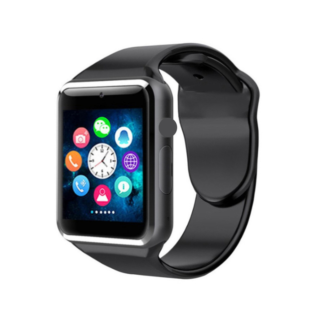 Wholesale Cheap Smart Watch A1 With SIM Card Multicolor Optional Smart Watch for Android IOS Factory Price
