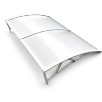 Panneau en polycarbonate transparent pour toiture, auvent, carport