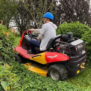 Tracteur à essence 4x4 avec <span class=keywords><strong>tondeuse</strong></span> à gazon intégrée / <span class=keywords><strong>Moteur</strong></span> Yamaha 300L, bac à herbe, usage intensif, commercial, 4x4, 688cc, bicylindre - Product Image 1