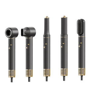 Secador de Pelo Profesional 6 en 1 con Aire Frío y Caliente de 1300W, Cepillo Secador de Pelo, Peine y Secador de Pelo de un Solo Paso - Product Image 1
