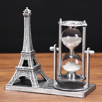 Sablier créatif vintage en ABS, style européen, décoration de bureau, cadeau de remise de diplôme pour étudiant (1er juin)