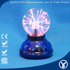 कस्टम आकार उच्च गुणवत्ता वाली चमक प्लाज्मा बॉल जादू स्पर्श संवेदनशील नवीनता खिलौने क्रिसमस उपहार नए डिजाइन प्लाज्मा दीपक - Product Image 1