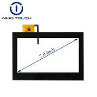 Écran tactile LCD PCAP OEM/ODM de 7 pouces pour terminaux en libre-service