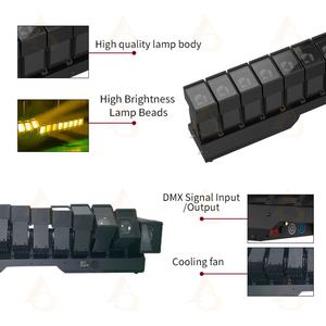 Luz de haz móvil LED RGBW de 12x60W de fábricas chinas, luz de haz móvil multicolor - Product Image 3