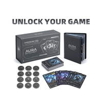 Jeu de société de stratégie multijoueur personnalisable, cartes de personnages échangeables, jetons d'énergie, soirées de jeux pour adultes, jeu de tournoi TCG
