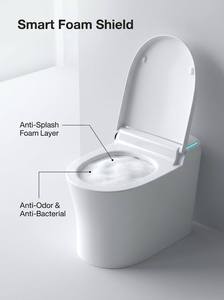 Toilette Intelligente Tout-en-un pour la Maison, Modèle à Couvercle Automatique, Siège Standard et Grand Format, Pression d'Eau Indépendante - Product Image 2