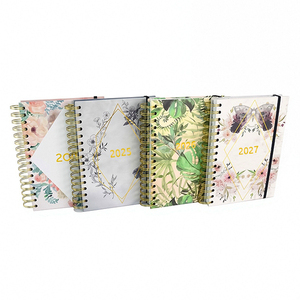 สมุดแพลนเนอร์แบบสันห่วงปกแข็ง พิมพ์ลายตามสั่ง สมุดบันทึกวางแผนงบรายวัน พร้อมโลโก้สั่งทำ สำหรับเป็นของขวัญและ<span class=keywords><strong>การ</strong></span>วางแผนส่วนตัว - Product Image 5