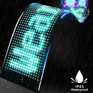 Custom DIY Programmable Soft <strong>LED</strong> <strong>Display</strong> Screen Matrix Panel IP65 Waterproof USB Car Advertising for Outdoor Advertising - Product Image 5
