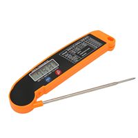 Sonde de température électronique pliante à lecture instantanée pour la cuisine, barbecue, four à aliments, thermomètre numérique