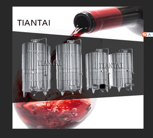 Attrezzatura <span class=keywords><strong>per</strong></span> Micro Cantina Tiantai 1000L 10HL, Serbatoio di Fermentazione del <span class=keywords><strong>Vino</strong></span> con Camicia di Raffreddamento in Acciaio <span class=keywords><strong>Inox</strong></span> 304 - Product Image 4