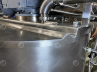 Broyeur à billes haute efficacité pour chocolat, cuve de mélange en acier inoxydable pour masse de cacao, chocolat composé