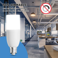 Ampoule LED en forme de bâton en aluminium+PC à haute luminosité B22/E27 5W/9W/12W/16W pour usage professionnel CRI 80 Garantie de 2 ans