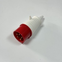 SFE SF-025L IP44 32A 380-415V 6H 3 P + N + E 5pin Matériel Nylon Gaine de câble triphasé Prise électrique industrielle avec queue pointue
