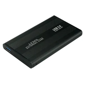 USB3.0硬盘外壳2.5英寸串行端口SATA SSD硬盘驱动器外壳金属移动外部硬盘外壳