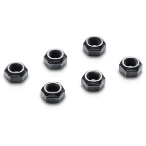 Safety <b>Lock</b> Nut Set M6 Hexagonal Steel <b>Threaded</b> Fastener Hardware - Product Image 1