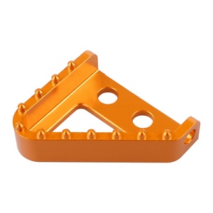 NiceCNC plaque de pointe de pédale de frein pour <span class=keywords><strong>KTM</strong></span> <span class=keywords><strong>690</strong></span> SMC R 2019-<span class=keywords><strong>2021</strong></span> <span class=keywords><strong>690</strong></span> Enduro 2008-2020 <span class=keywords><strong>2021</strong></span> - Product Image 3
