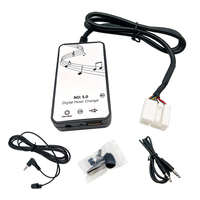 Reproductor de MP3 Digital para Auto, Estilo Clásico, Reproductor de CD para Auto