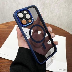 Funda de teléfono transparente con lente de Metal magnético de ojo de águila de <span class=keywords><strong>segunda</strong></span> generación para <span class=keywords><strong>iPhone</strong></span> 11 12 13 14 Pro Max Cell Cover - Product Image 3