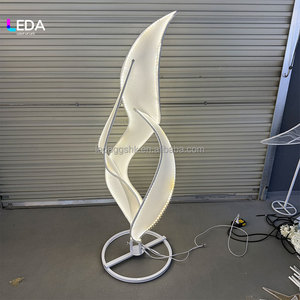 Leda Artistic Standing LED Light Display White Plastic <b>Arch</b> Shape Decorative for Wedding Party <b>Decoration</b> - Product Image 2
