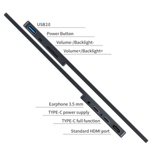 Màn hình phụ di động 16 inch 2400P UHD 4K 500 Nits, nhẹ, IPS, chống ánh sáng xanh, cảm ứng - Product Image 4