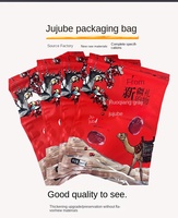 Op maat bedrukte staande Doypack, hersluitbare vochtbestendige zak voor jujubes, rozijnen en gemengd gedroogd fruit