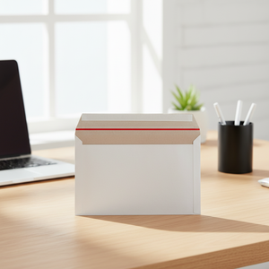 Bolsas de Embalaje de Ropa y Sobres de Envío de Papel Kraft Resistente de 300 g - Soluciones de Envío Ecológicas de Tamaño Personalizado - Product Image 1