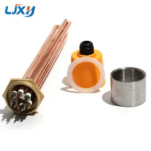 LJXH 1.5" 47mm DN40 Electric Heaters and Elements Copper Tube and Thread Resistance Heating 220V/380V for Chemical Bath Heaters