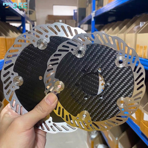 Pastilhas de Freio a Disco para Bicicleta MTB SeeMore, Rotor de Seis Pinos, Fabricação de Disco para Bicicleta MTB 160MM/140MM, Pastilhas e Rotores de Fibra de Carbono - Product Image 1